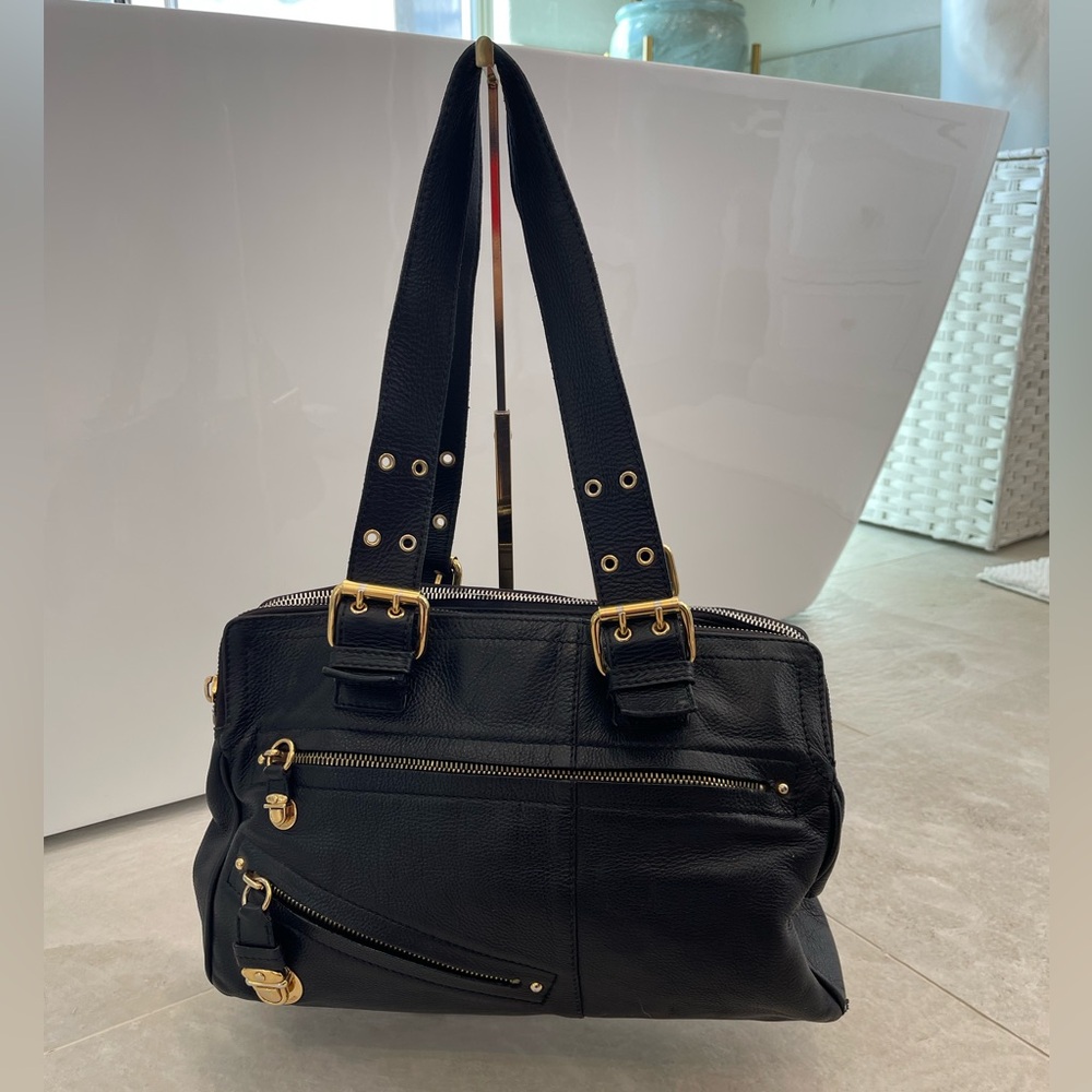 Vintage Marc Jacobs Black Adjustable Straps Shoulder Bag